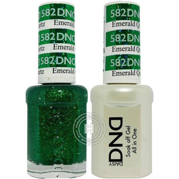 DND Gel & Lacquer – 582 Emerald Quartz