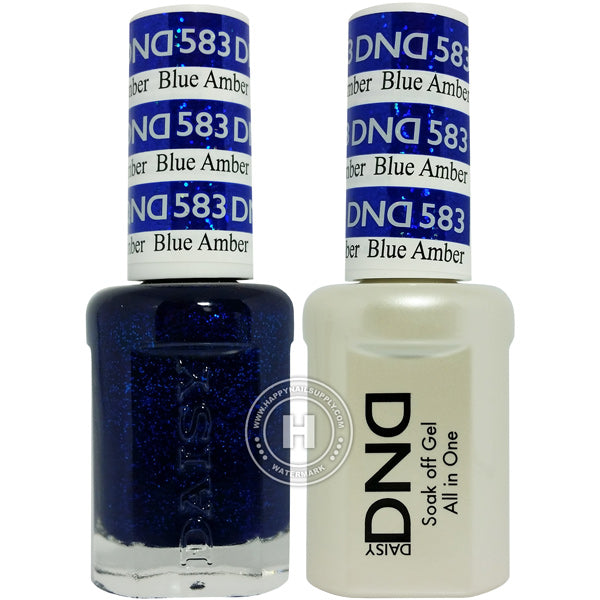 DND Gel & Lacquer – 583 Blue Amber