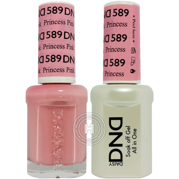 DND Gel & Lacquer – 589 Princess Pink