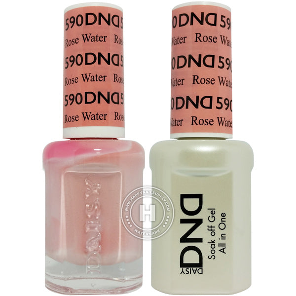 DND Gel & Lacquer – 590 Rose Water
