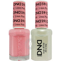 DND Gel & Lacquer – 591 Linen Pink