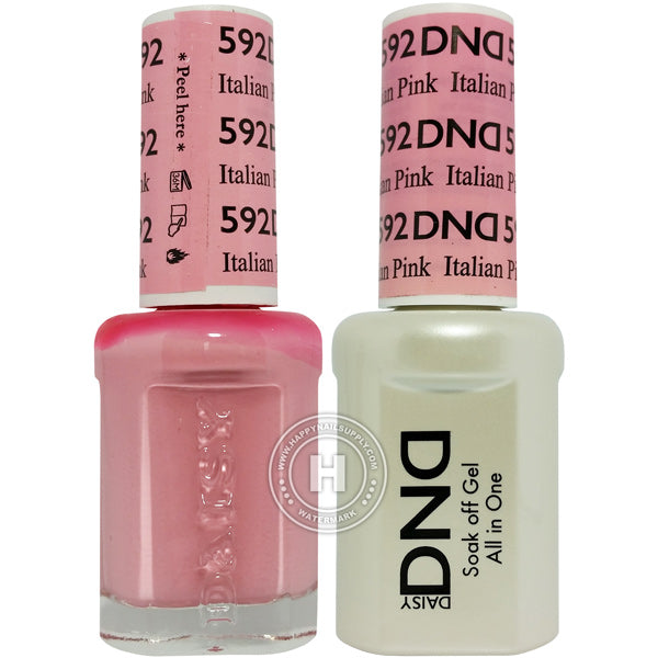 DND Gel & Lacquer – 592 Italian Pink