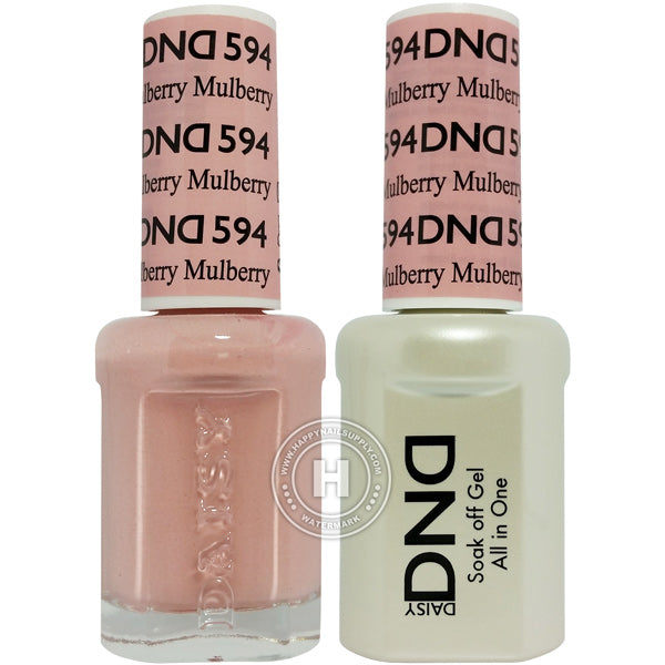 DND Gel & Lacquer – 594 Mullberry