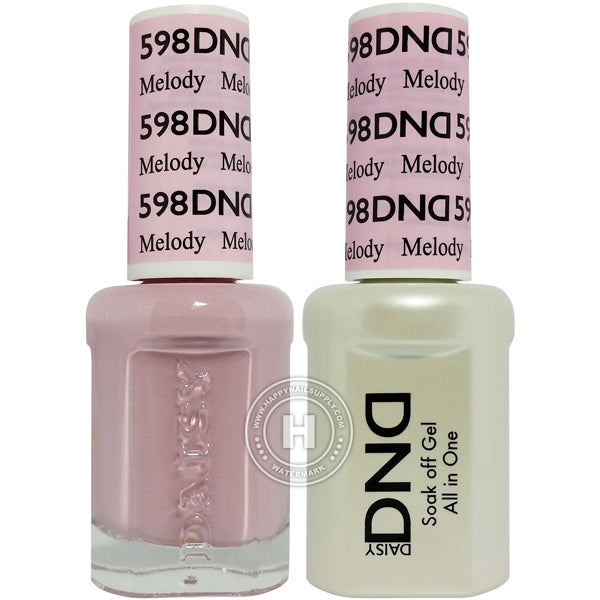 DND Gel & Lacquer – 598 Melody