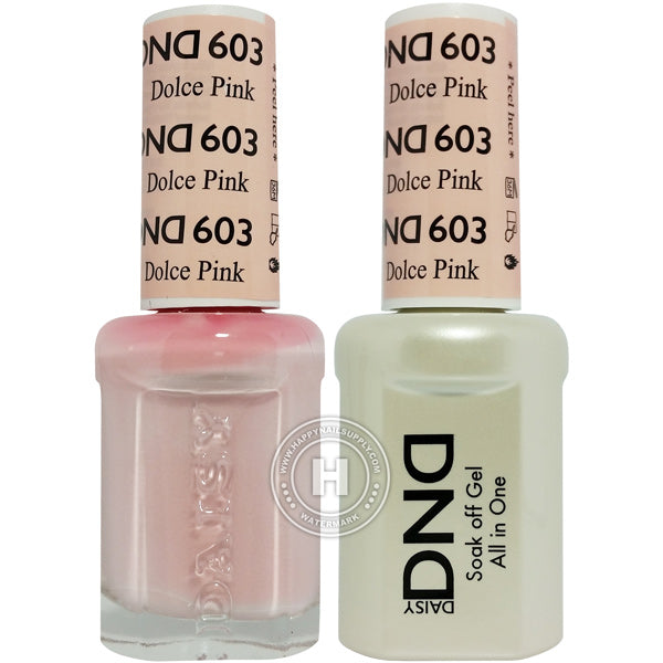 DND Gel & Lacquer – 603 Dolce Pink