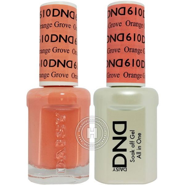 DND Gel & Lacquer – 610 Orange Grove