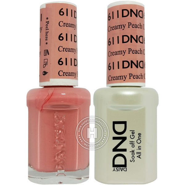 DND Gel & Lacquer – 611 Creamy Peach