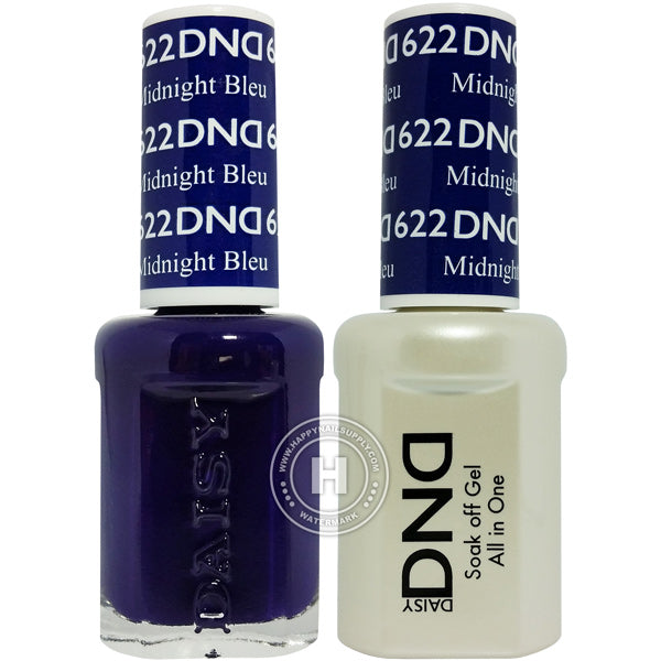 DND Gel & Lacquer – 622 Midnight Blue