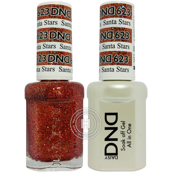 DND Gel & Lacquer – 623 Santa Stars