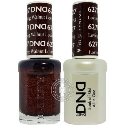 DND Gel & Lacquer – 627 Loving Walnut