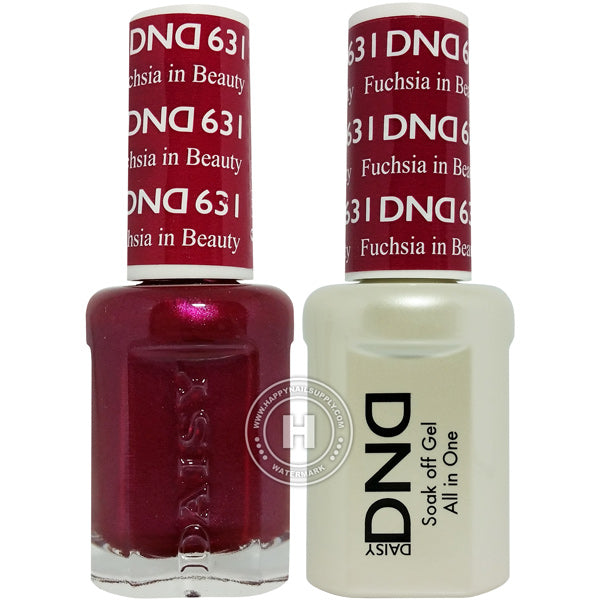 DND Gel & Lacquer – 631 Fuchsia In Beauty