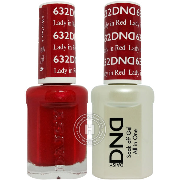 DND Gel & Lacquer – 632 Lady In Red