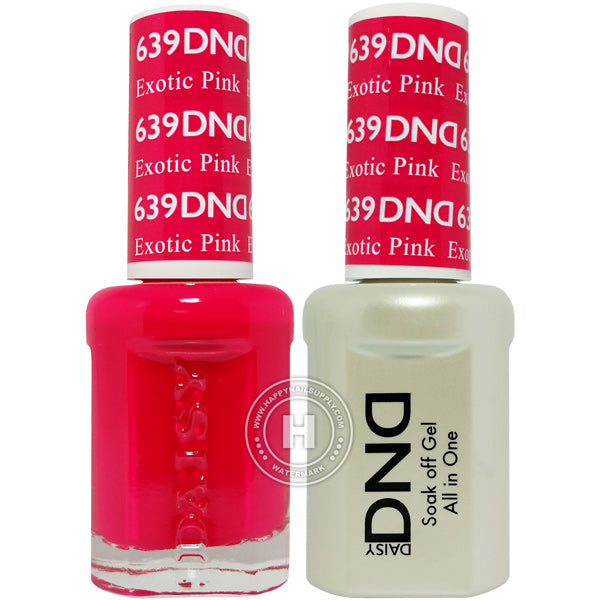 DND Gel & Lacquer – 639 Exotic Pink