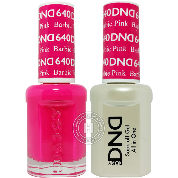 DND Gel & Lacquer – 640 Barbie Pink