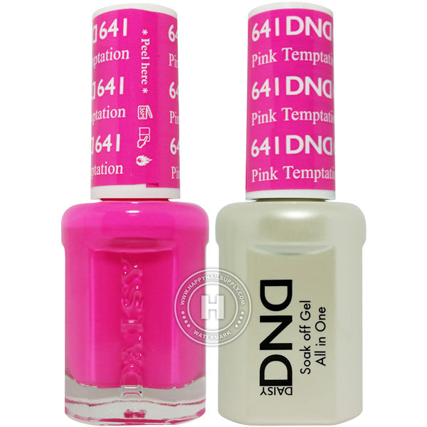 DND Gel & Lacquer – 641 Temptation Pink