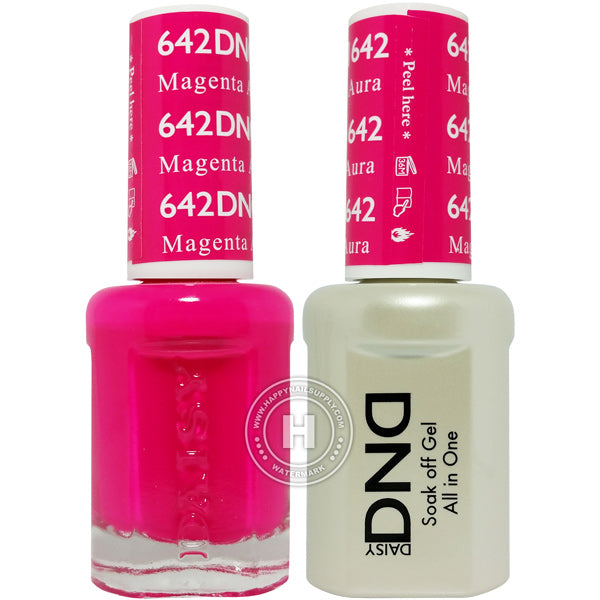 DND Gel & Lacquer – 642 Magenta Aure