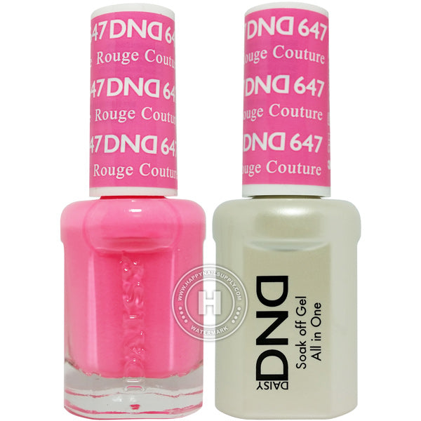 DND Gel & Lacquer – 647 Rouge Couture