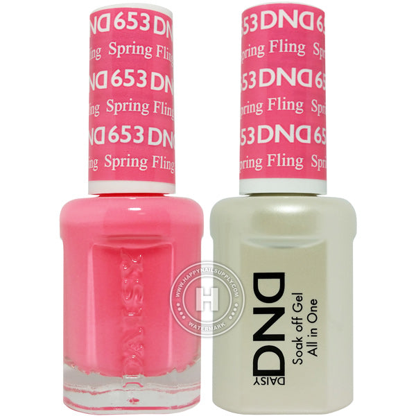 DND Gel & Lacquer – 653 Spring Fling