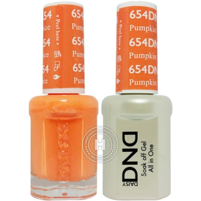DND Gel & Lacquer – 654 Pumpkin Spice