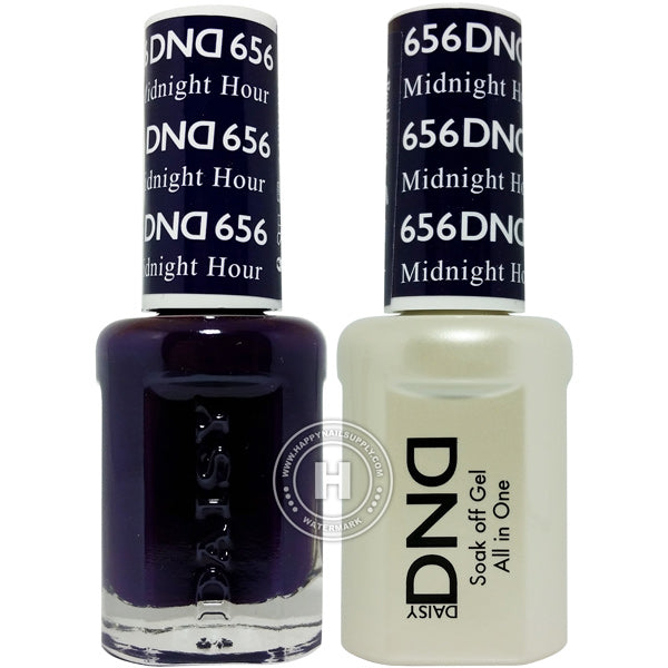 DND Gel & Lacquer – 656 Midnight Hour
