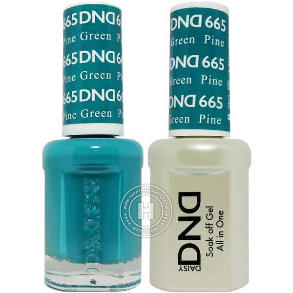 DND Gel & Lacquer – 665 Pine Green