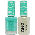 DND Gel & Lacquer – 667 Mint Tint