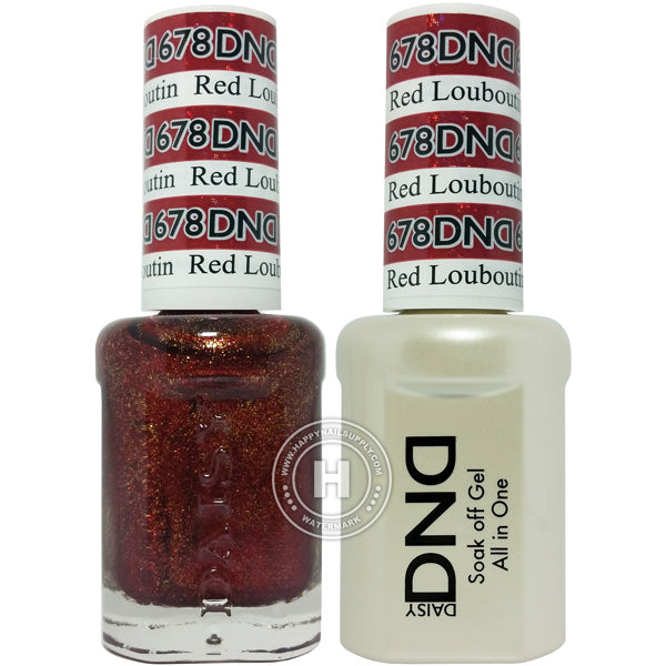 DND Gel & Lacquer – 678 Red Louboutin