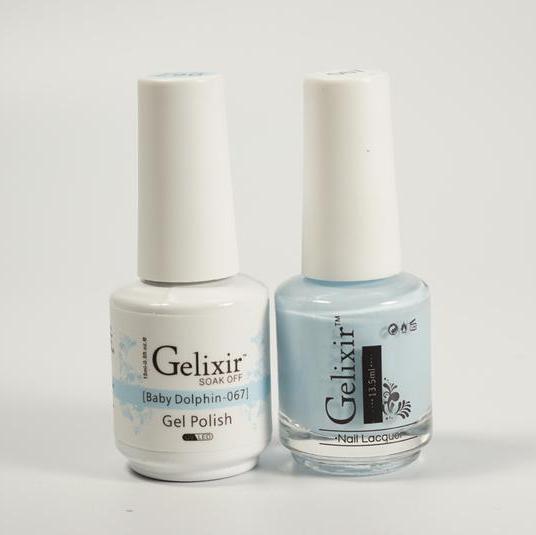 GELIXIR Duo Gel & Matching Polish -Baby Dolphin GL067