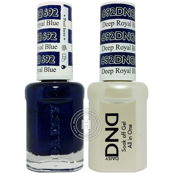 DND Gel & Lacquer – 692 Deep Royal Blue