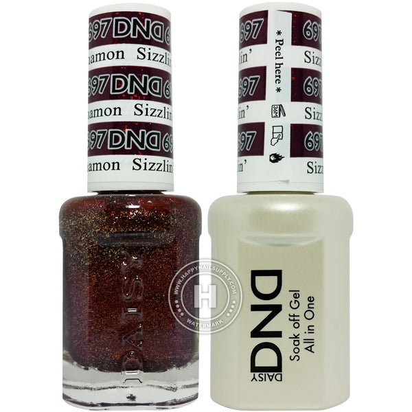 DND Gel & Lacquer – 697 Sizzlin' Cinnamon