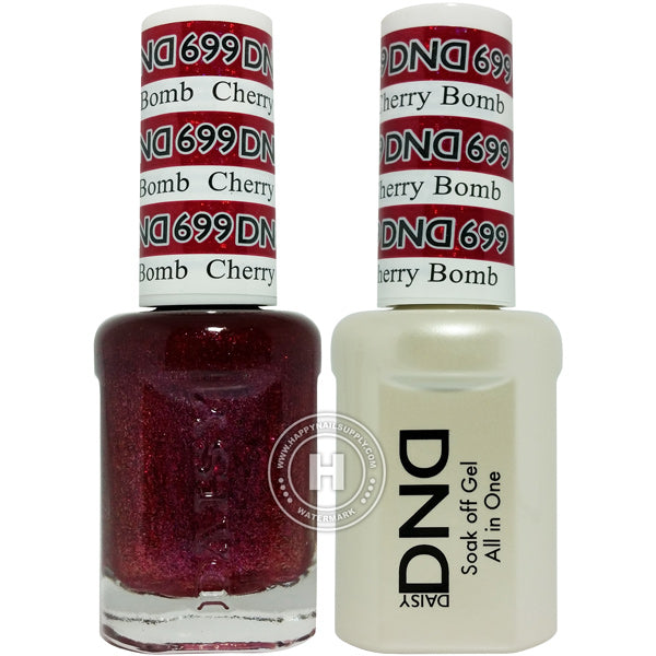 DND Gel & Lacquer – 699 Cherry Bomb