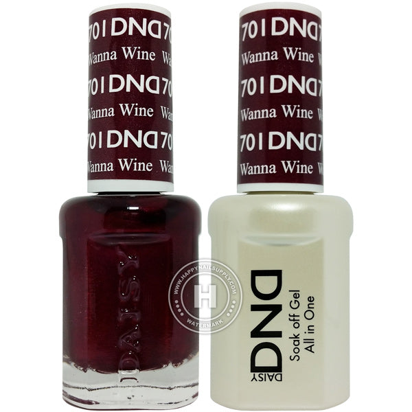 DND Gel & Lacquer – 701 Wanna Wine
