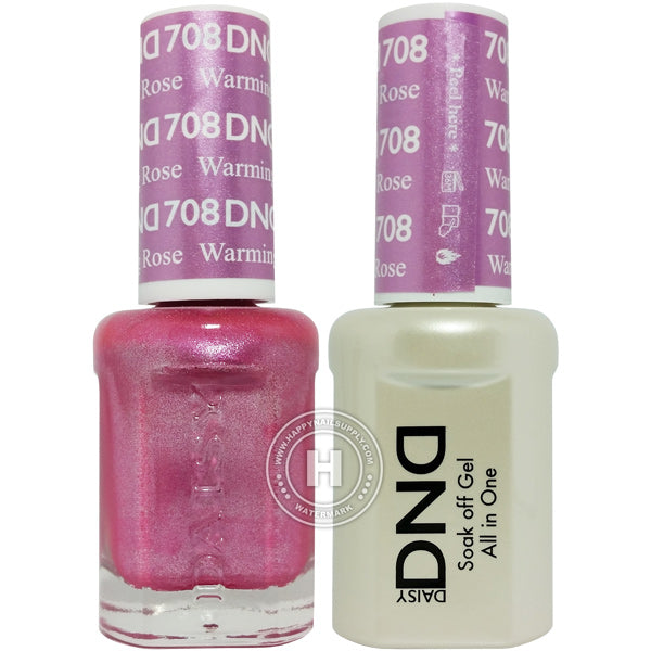 DND Gel & Lacquer – 708 Warming Rose