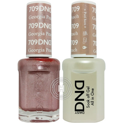 DND Gel & Lacquer – 709 Georgia Peach