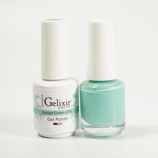 GELIXIR Duo Gel & Matching Polish -Jungle Green GL070