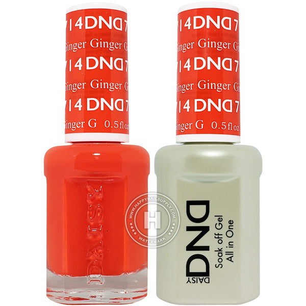 DND Gel & Lacquer – 714 Ginger