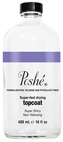 Poshe Fast Drying Top Coat 16 oz