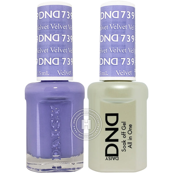 DND Gel & Lacquer – 739 Velvet