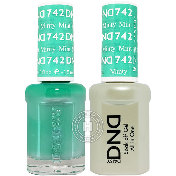DND Gel & Lacquer – 742 Minty Mint