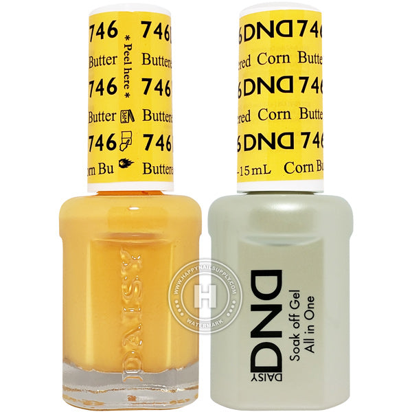 DND Gel & Lacquer – 746 Buttered Corn