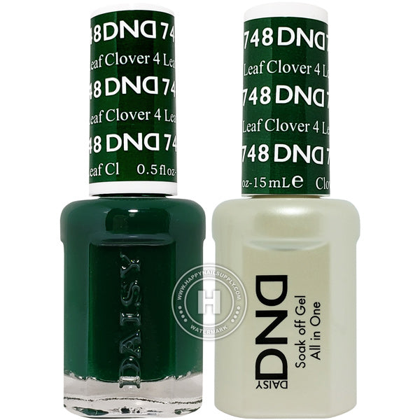 DND Gel & Lacquer – 748 4 Leaf Clover
