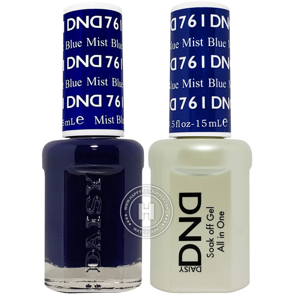 DND Gel & Lacquer – 761 Blue Mist