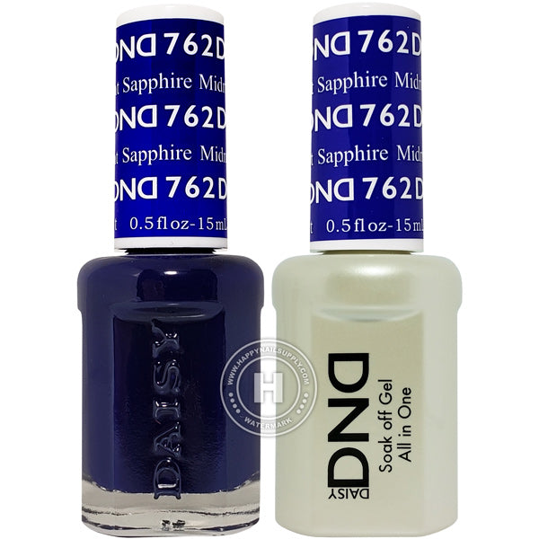 DND Gel & Lacquer – 762 Midnight Sapphire