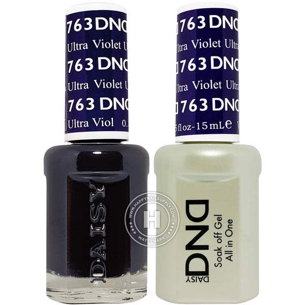 DND Gel & Lacquer – 763 Ultra Violet