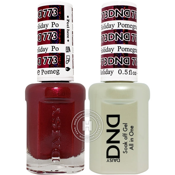 DND Gel & Lacquer – 773 Holiday Pomegranate