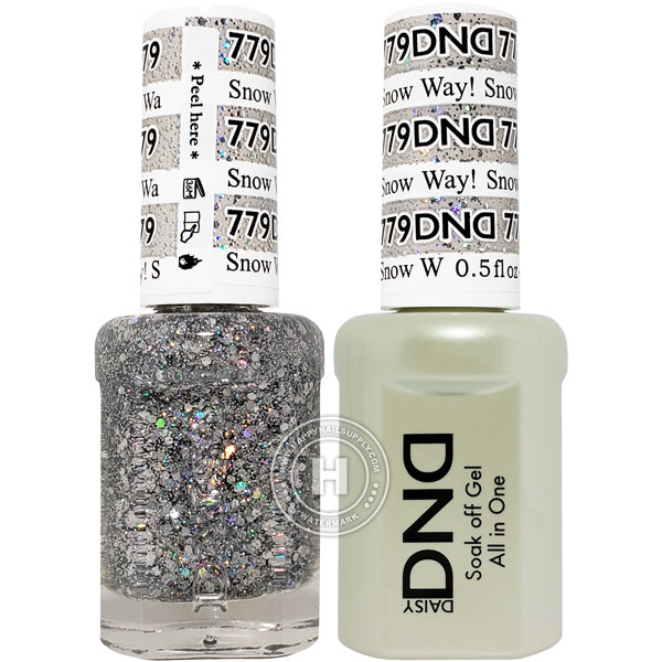 DND Gel & Lacquer – 779 Snow Way