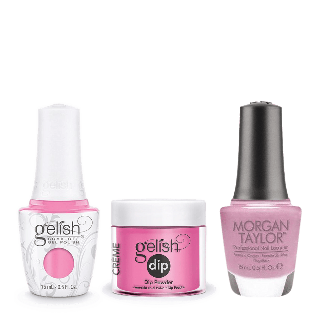 Gelish 3in1 Matching Trio – 858 Go Girl