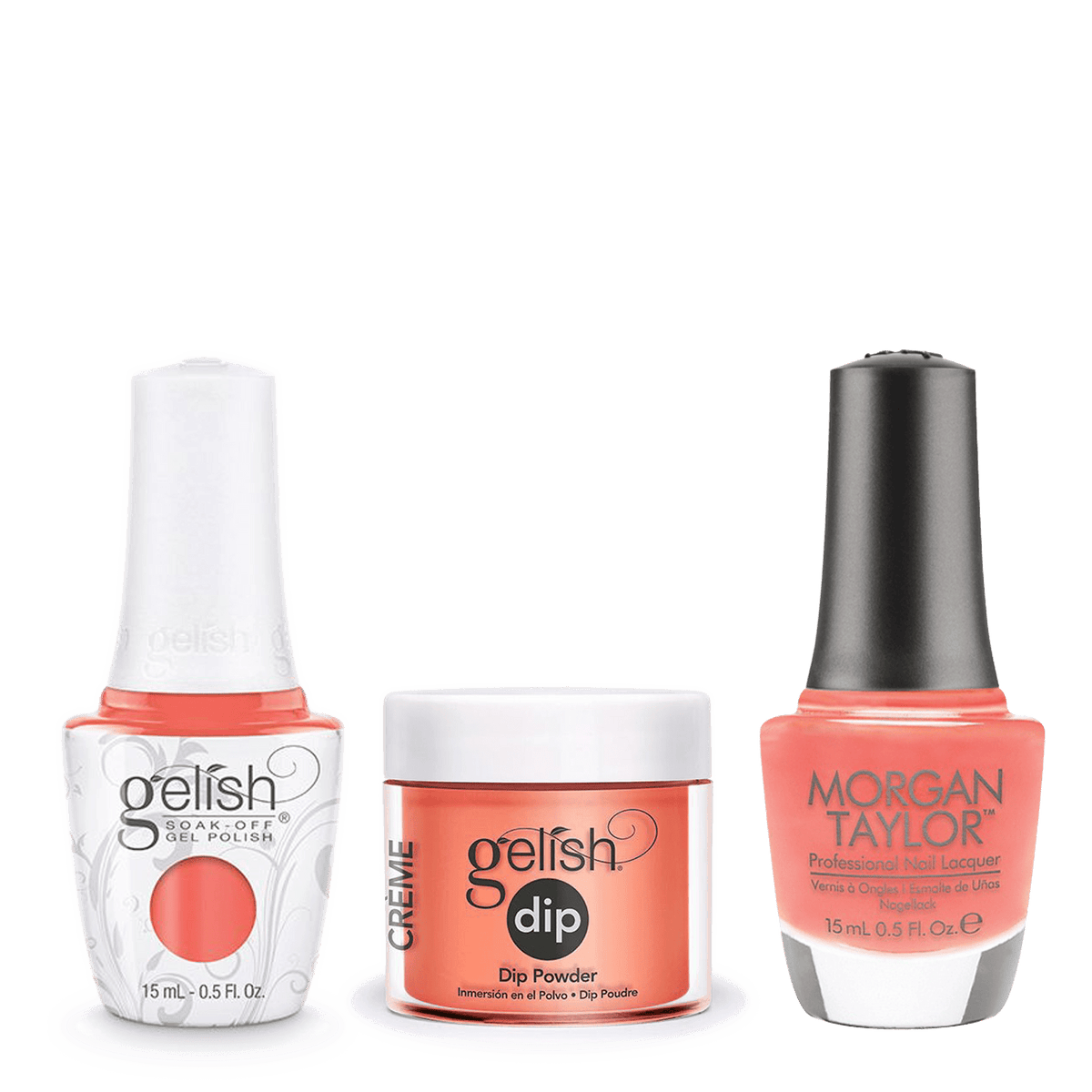 Gelish 3in1 Matching Trio – 885 Sweet Morning Dew