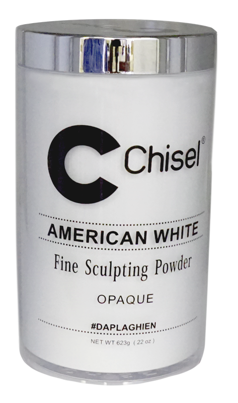 Chisel Acrylic Fine Sculpting Power - American White (Opaque) 22oz