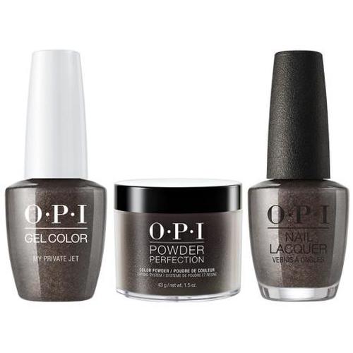 OPI 3in1 Matching Trio - B59 My Private Jet
